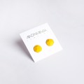 Picture of Lemon Silver Earrings 'Stones'