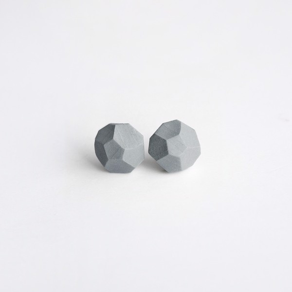 Picture of Stone Silver Earrings 'Stones'