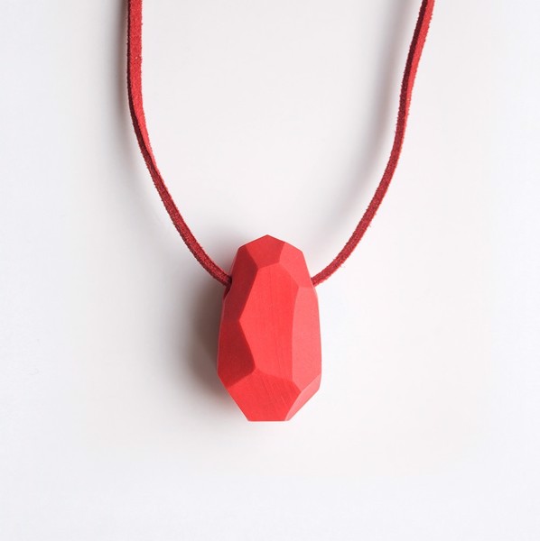 Picture of Strawberry Necklace 'Stones'