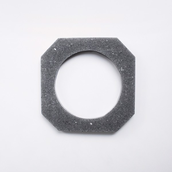 Picture of Dark Grey Octagon Bracelet 'Blend'