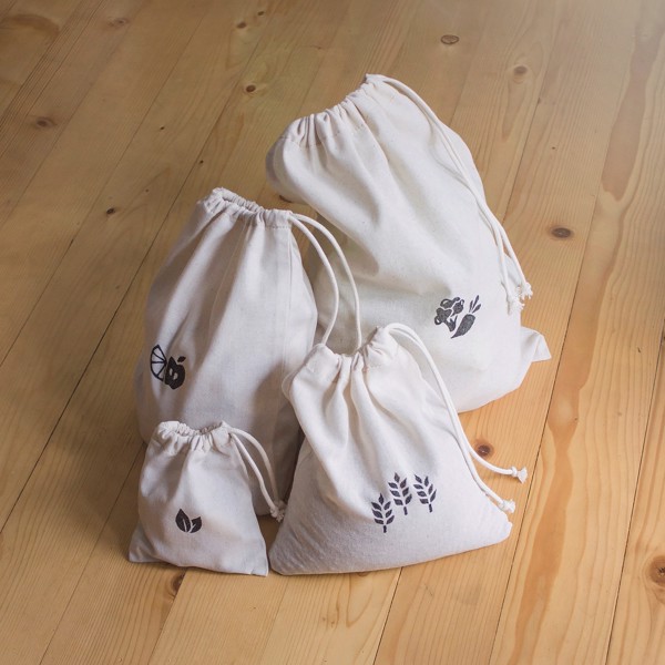 Picture of Cotton Storage Pouches Set