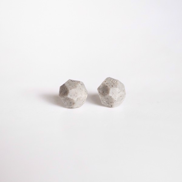 Picture of Granite Silver Earrings 'Stones'
