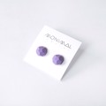 Picture of Lilac Silver Earrings 'Stones'