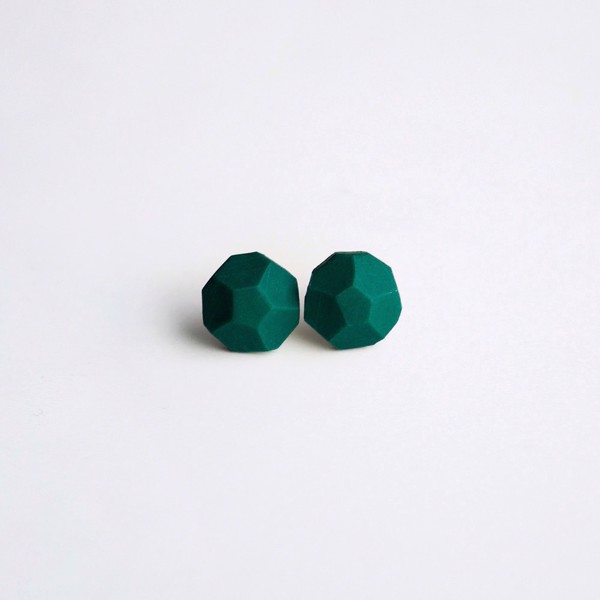 Picture of Pine Silver Earrings 'Stones'