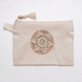 Picture of Zipper Pouch with Mandala Embroidery